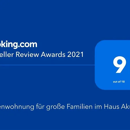 Fuer Grosse Familien Im Haus Akunak Apartment